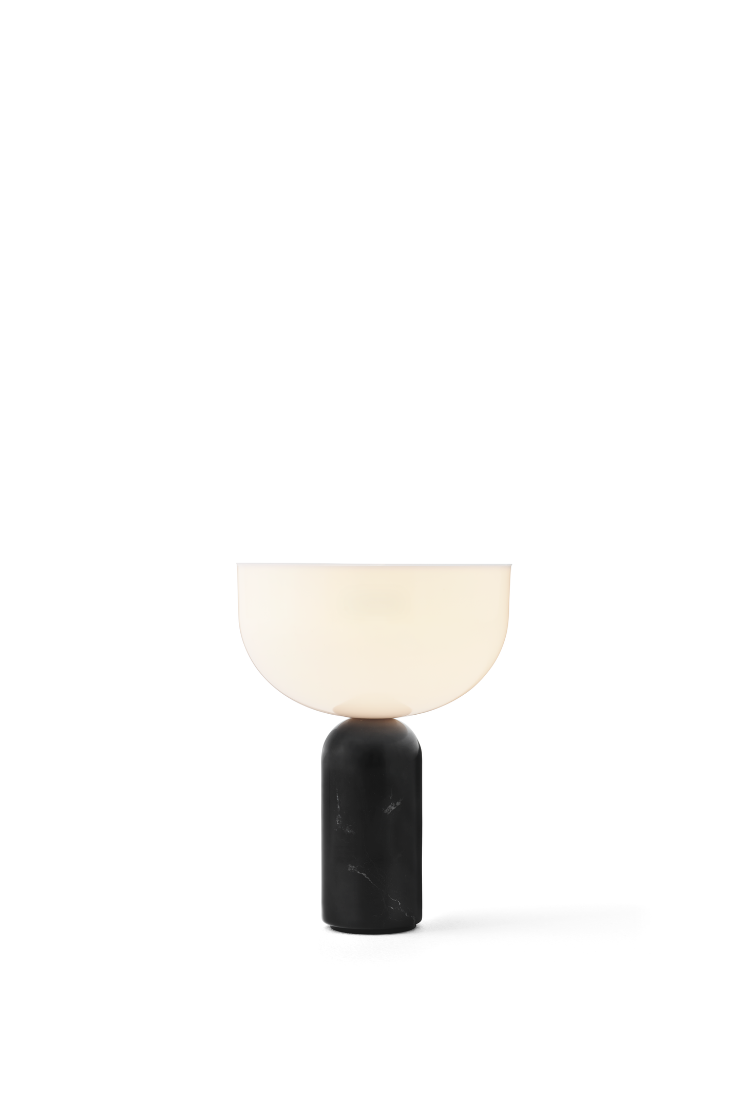 Kizu Portable Table Lamp Black Marble