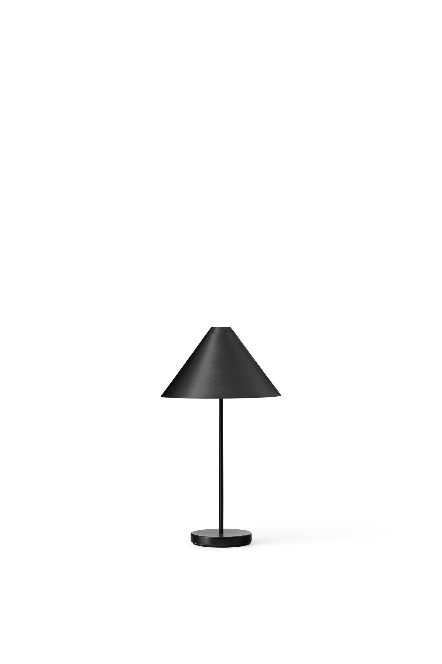 Brolly Portable Table Lamp Steel Black