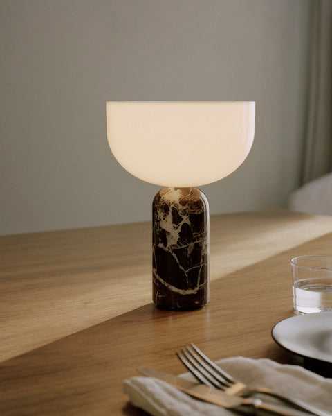 Kizu Portable Table Lamp Breccia Pernice
