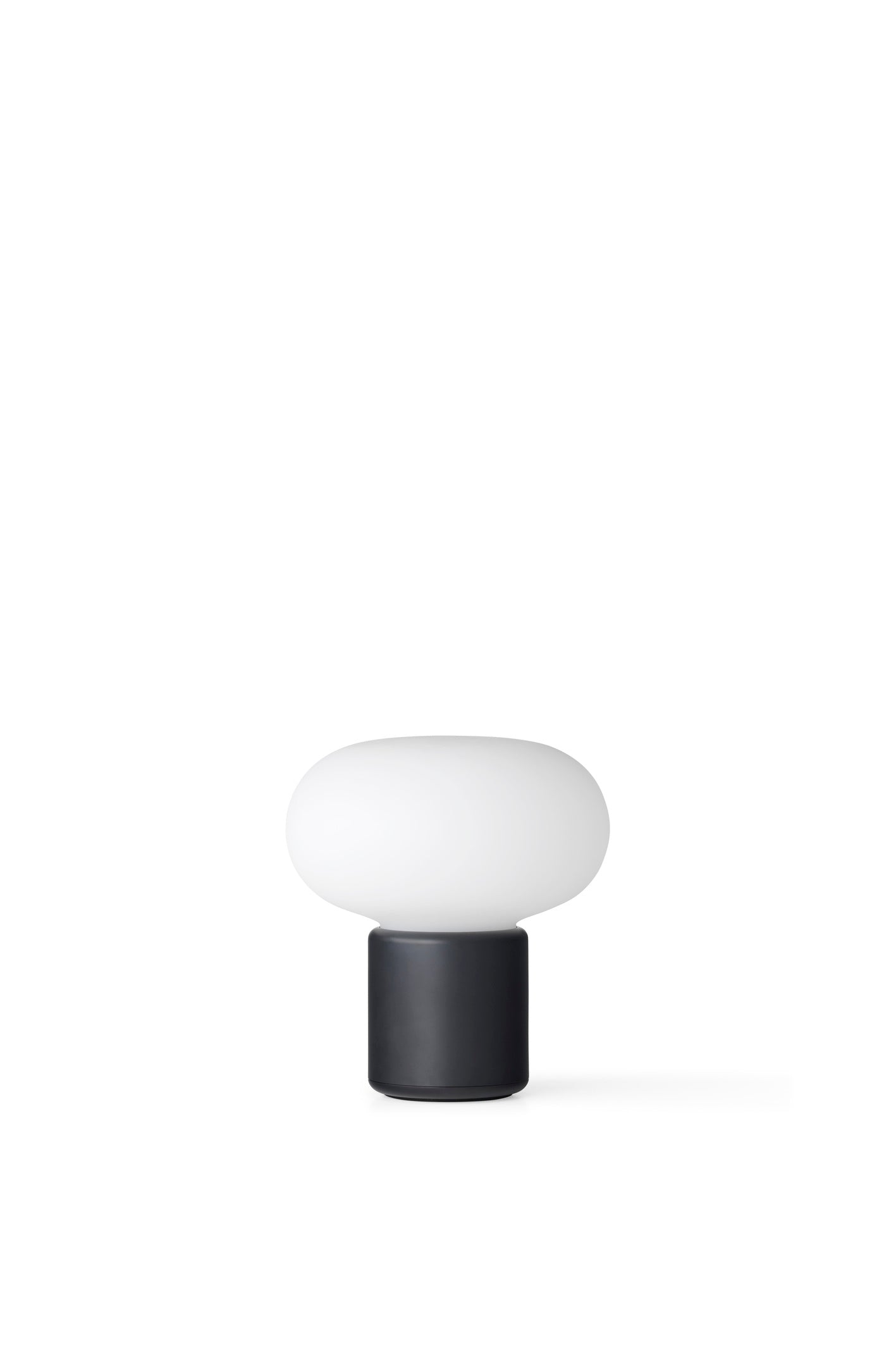 Karl-Johan Portable Table Lamp Cold Black