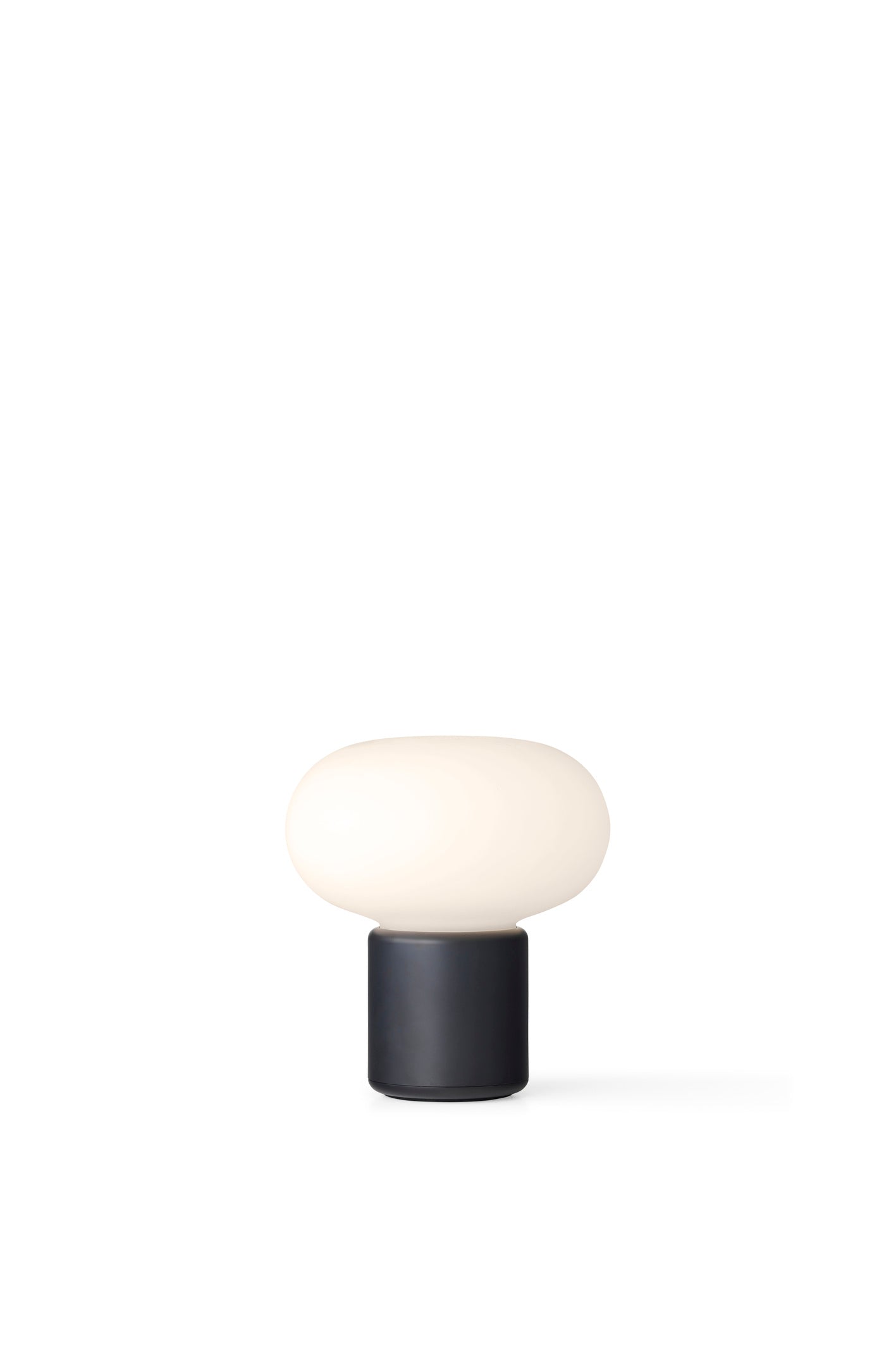 Karl-Johan Portable Table Lamp Cold Black