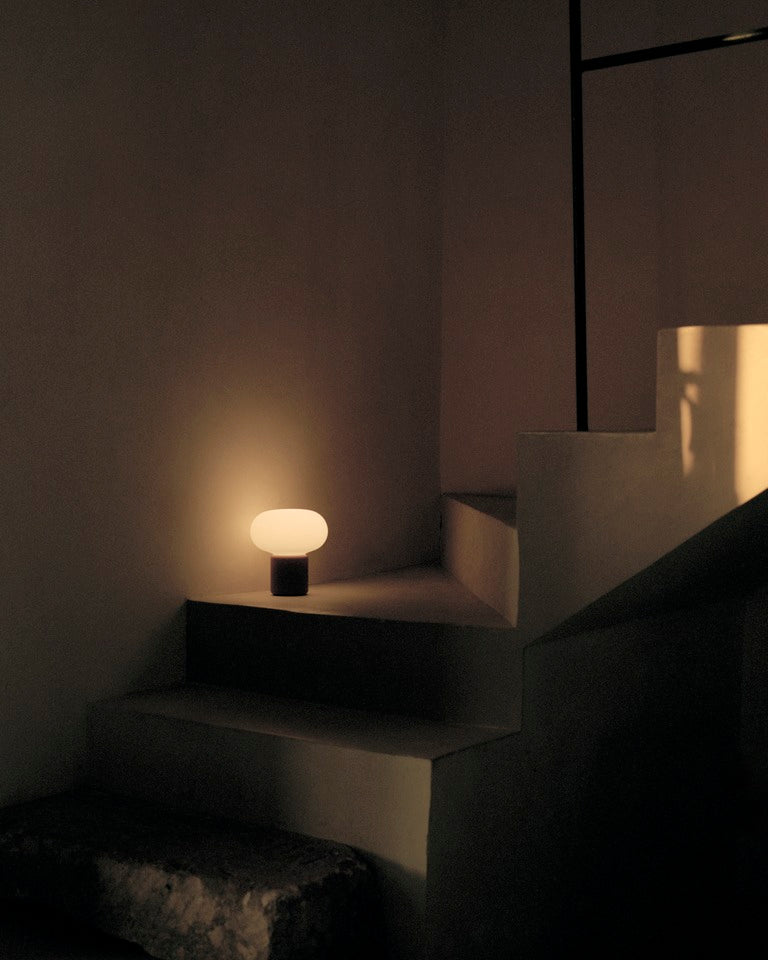 Karl-Johan Portable Table Lamp Cold Black