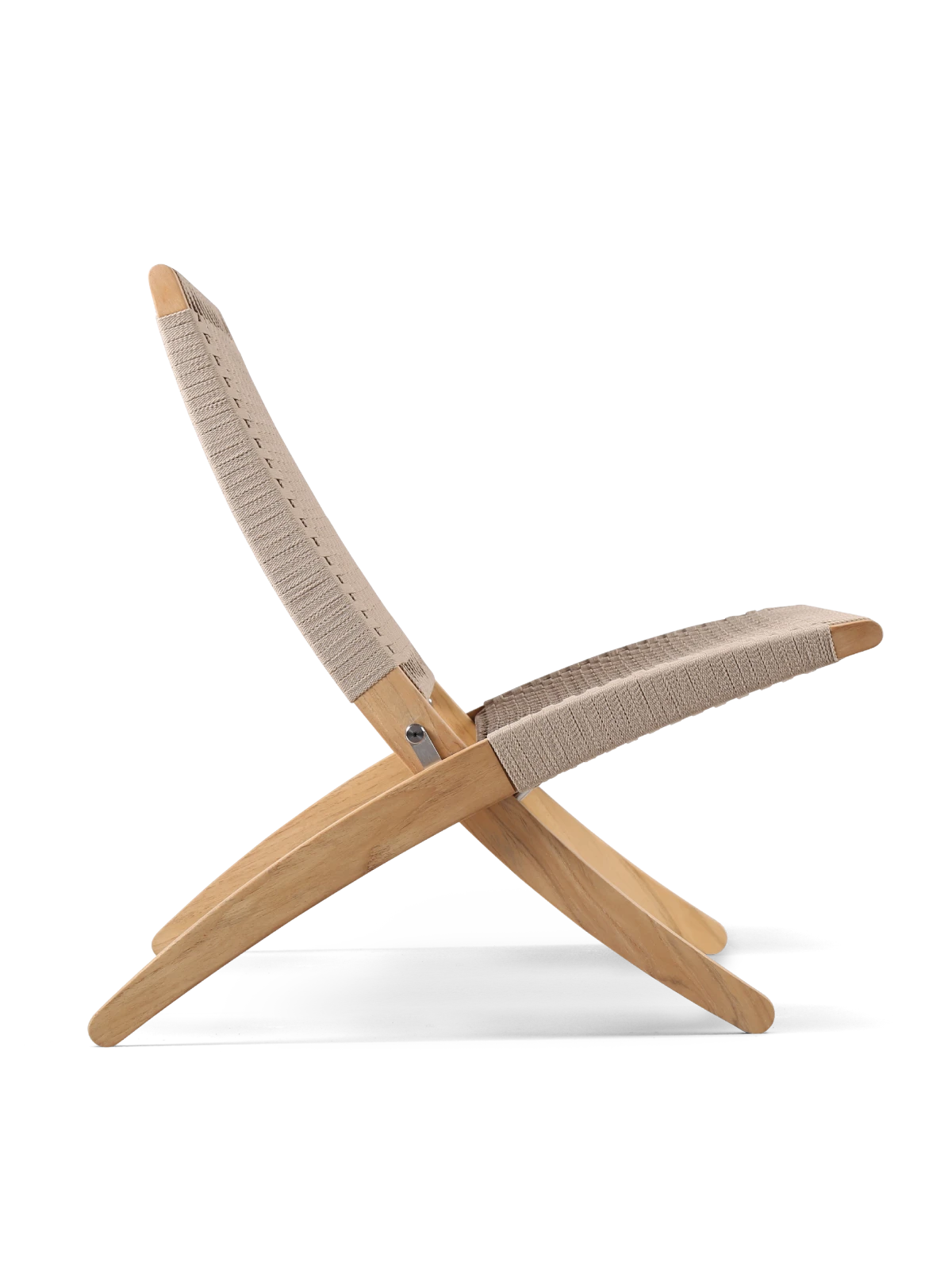 MG501 Cuba Chair Teak flat rope sesame