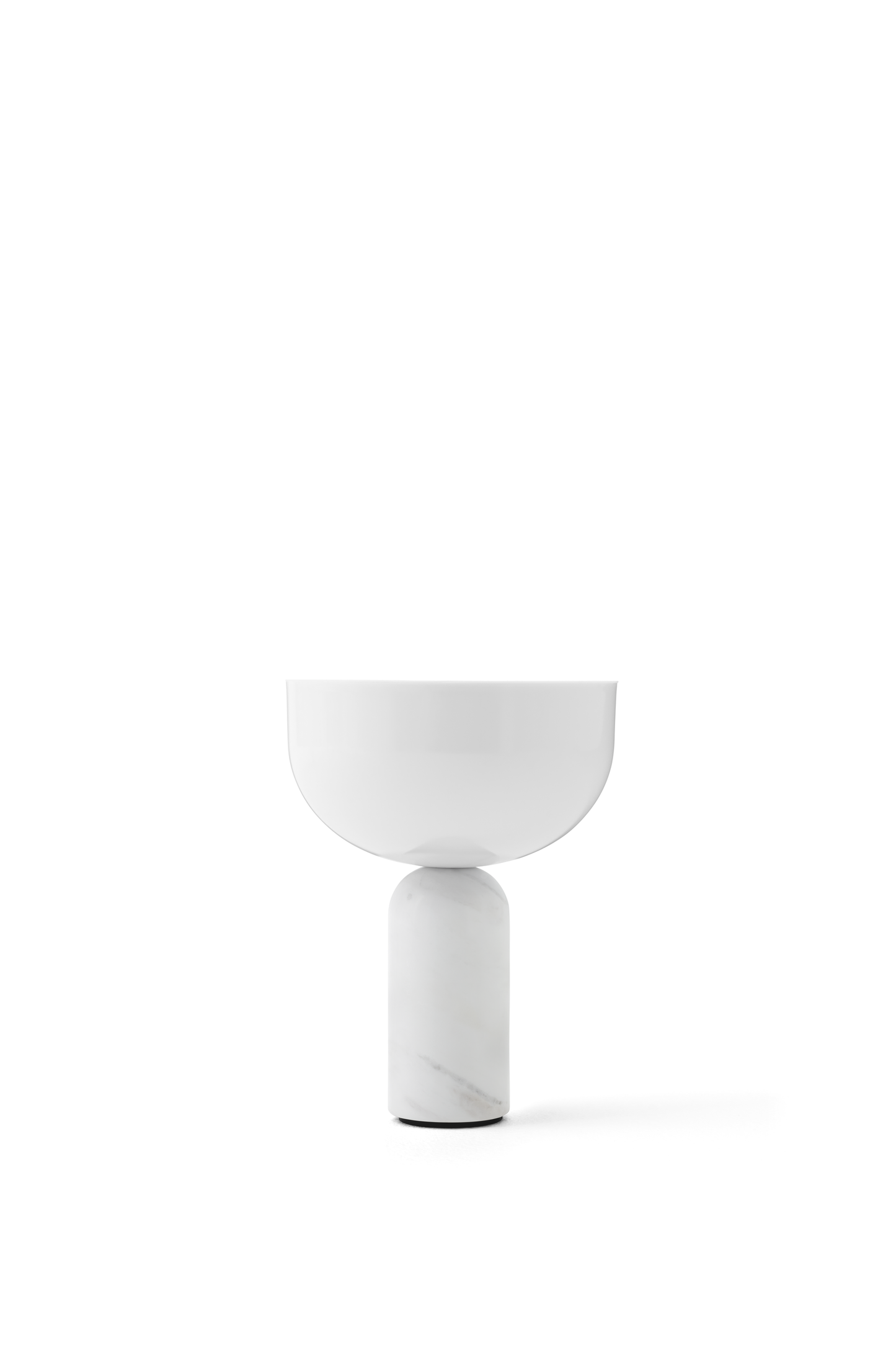 Kizu Portable Table Lamp White Marble