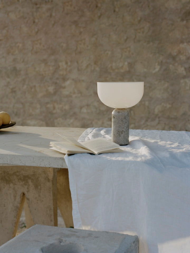 Kizu Portable Table Lamp Gris du Marais